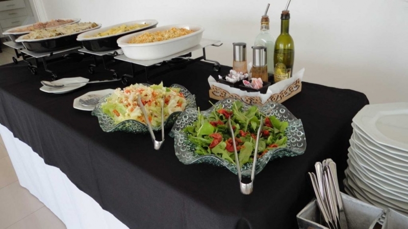 Buffet de Almoço a Domicílio Jardim Ampliação - Buffet de Almoço para Casamento Simples