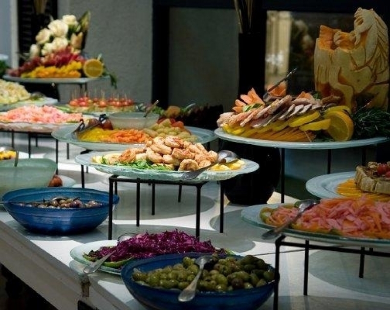 Buffet de Almoço em Domicilio Jardim Heliomar - Buffet de Almoço para Casamento Simples