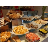 buffet coquetel de salgados preço no Jardim Maria Emília